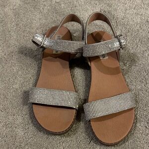 Steve Madden Sparkling bling Sandals womens 8.5